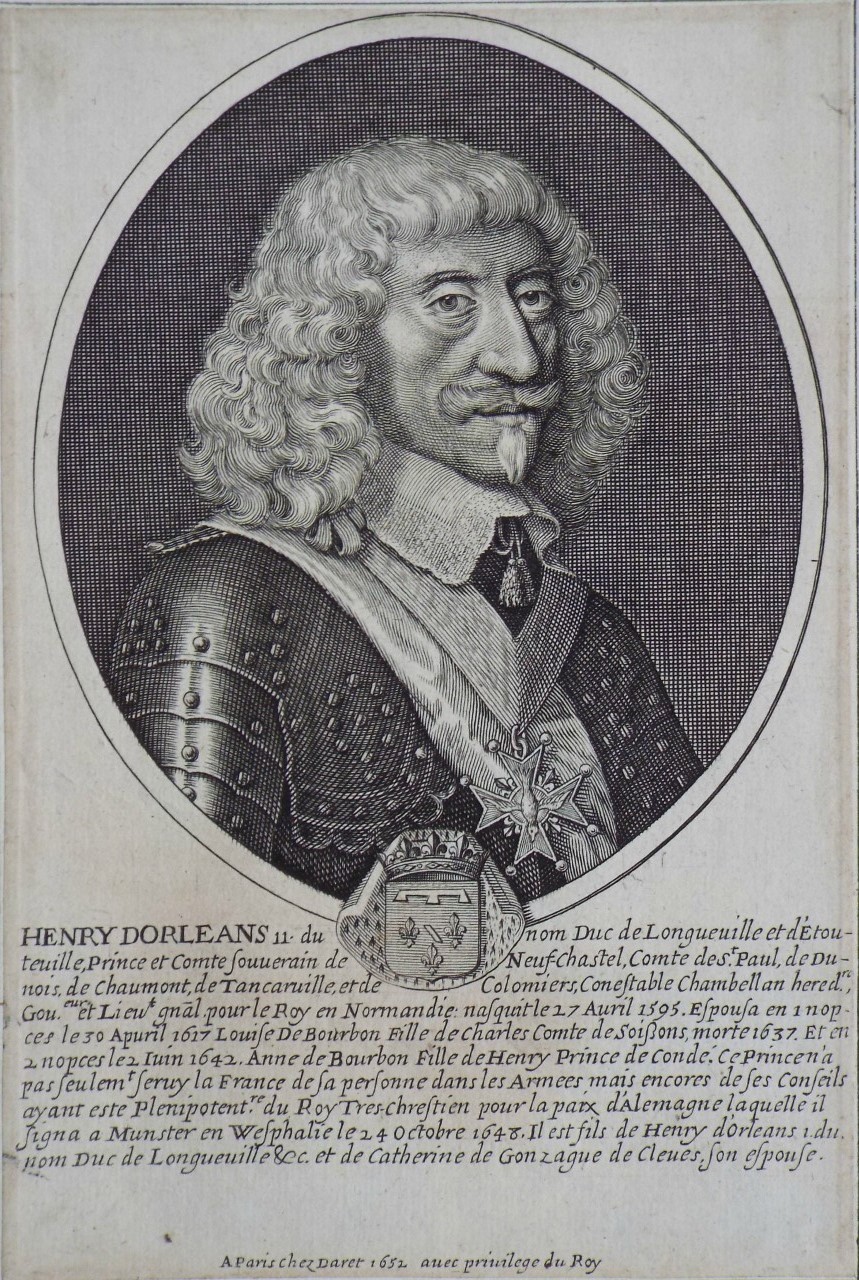 Print - Henry d'Oreleans